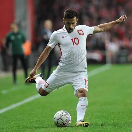 Maciej Makuszewski reprezentant Polski i zawodnik Lecha Poznań