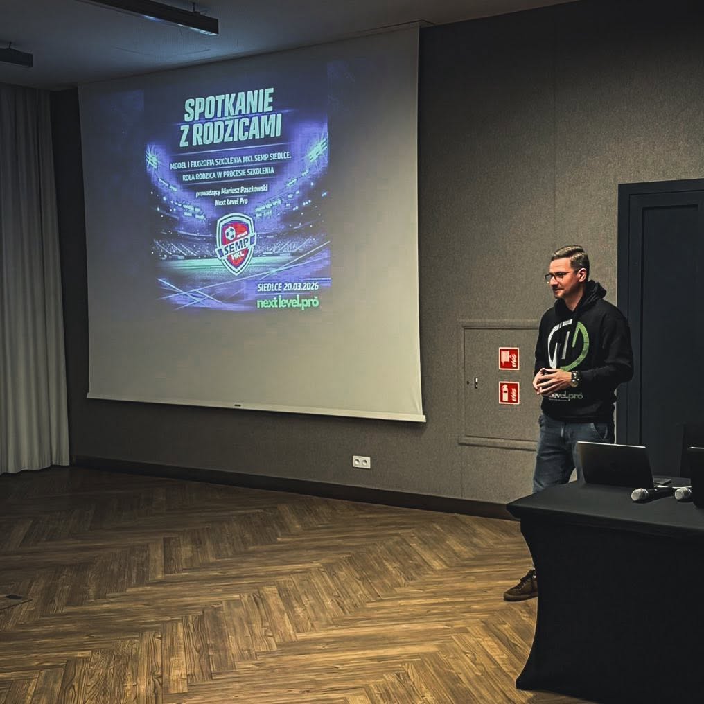 Szkolenie i konsultacje dla rodziców młodych piłkarzy NEXT Level